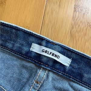 GRLFRND Helena straight jean